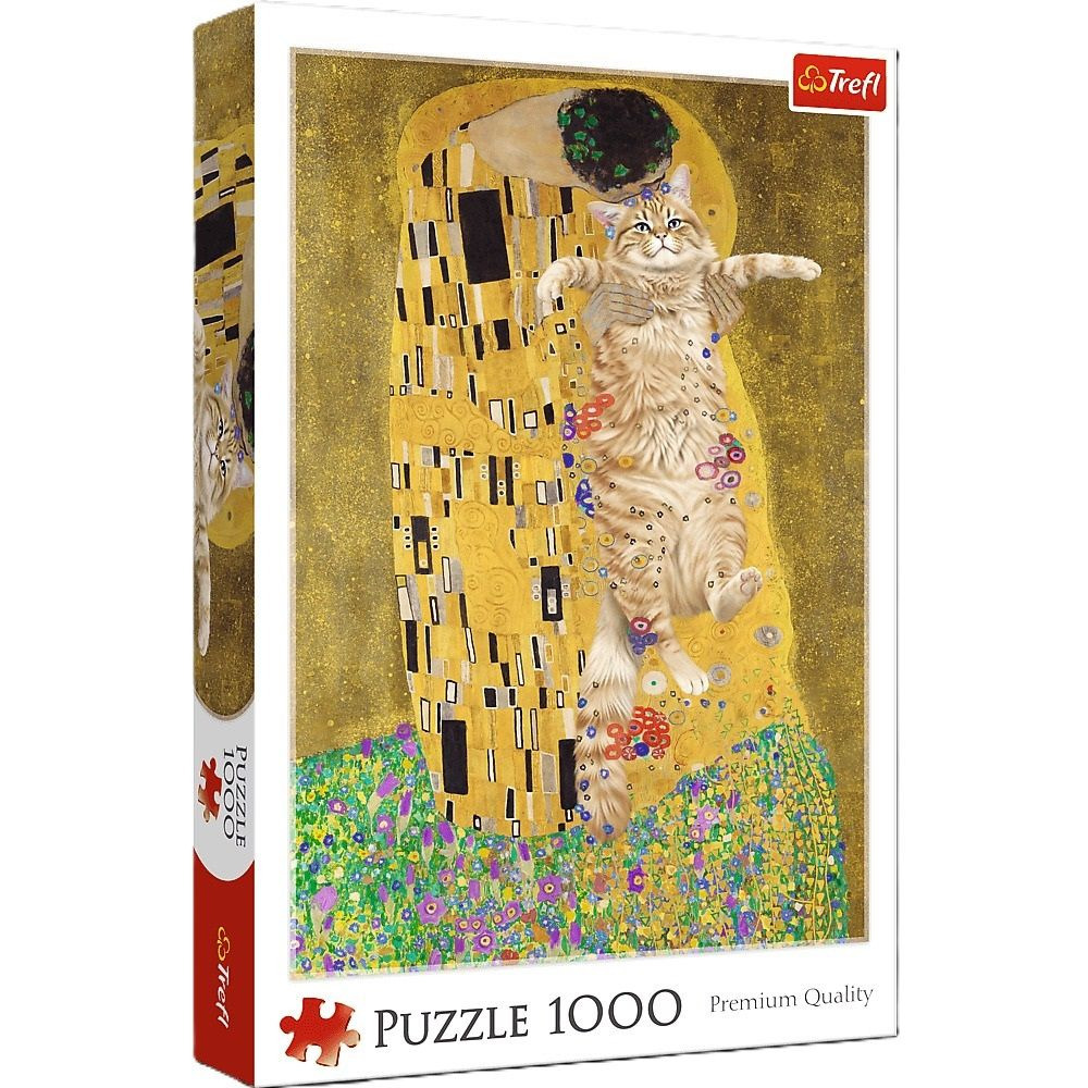 Trefl Puzzle Mačací bozk 1000 dielikov