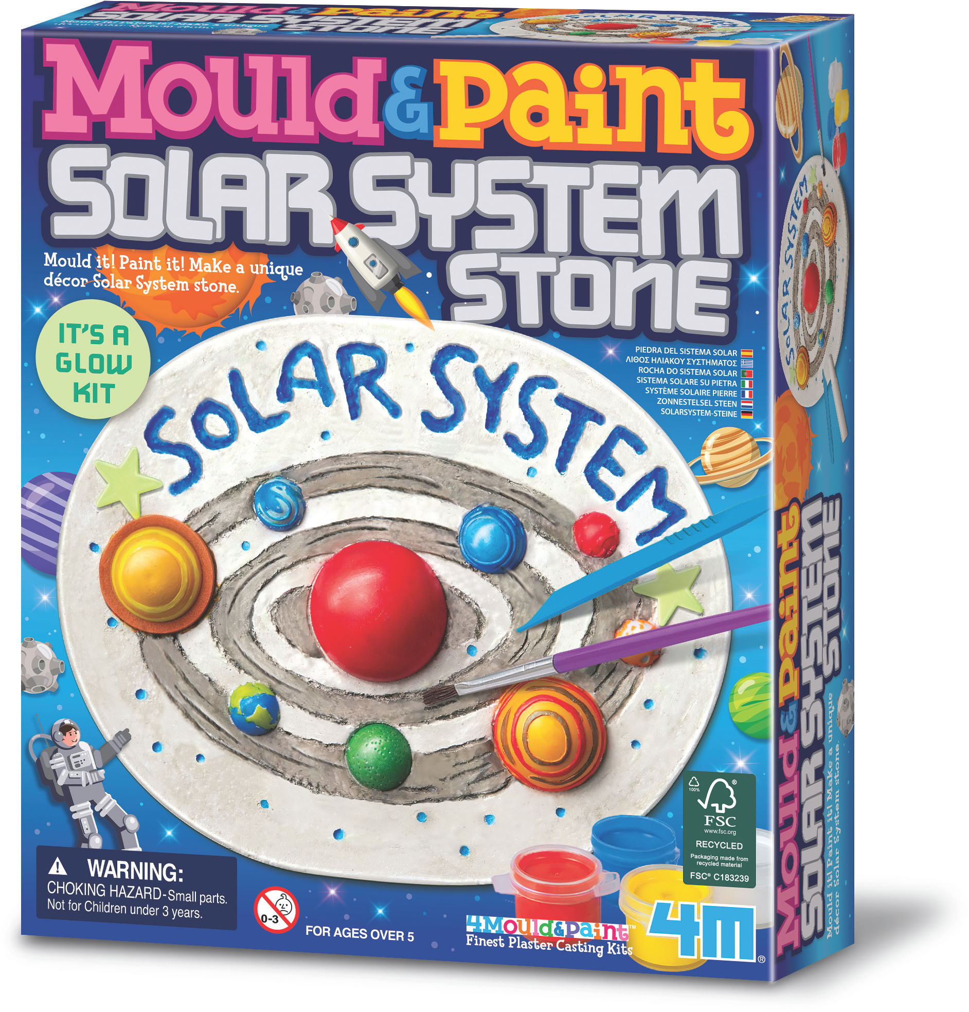 4M 4M Výroba a maľovanie – Slnečná sústava