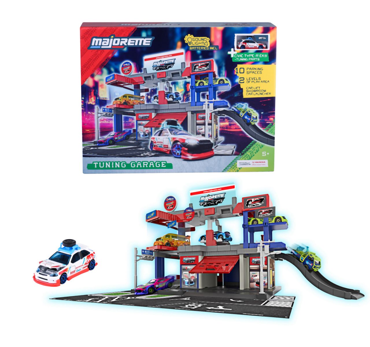 Majorette JDM Legends Garáž Tuning
