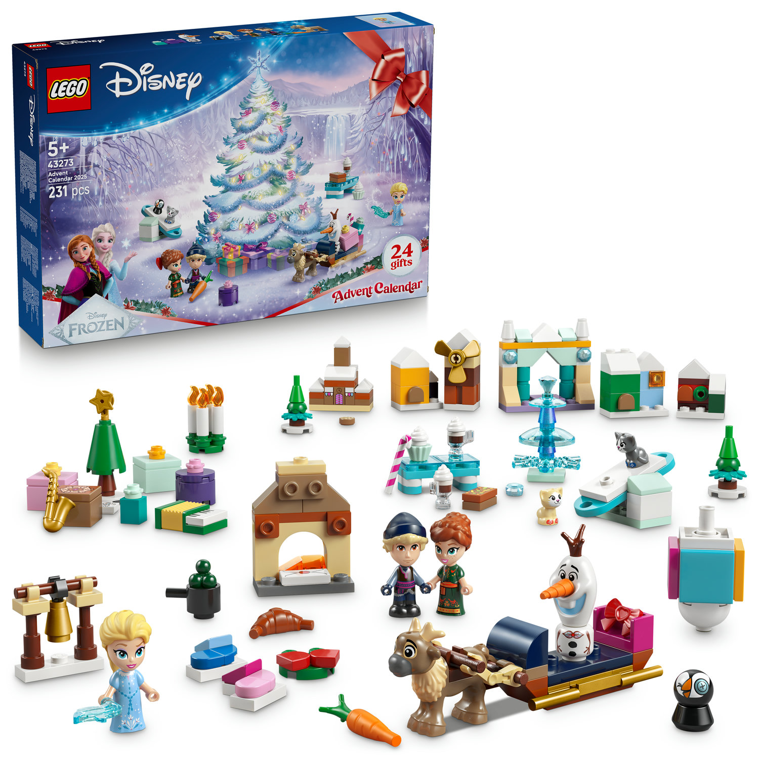 Lego Adventný kalendár Disney 2025