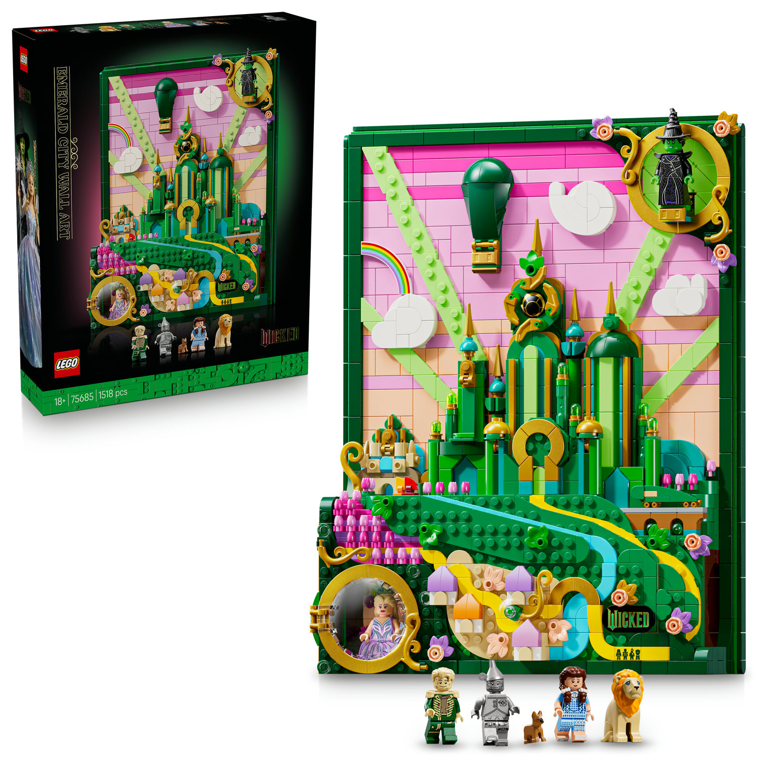 Lego Nástenné umenie: Emerald City