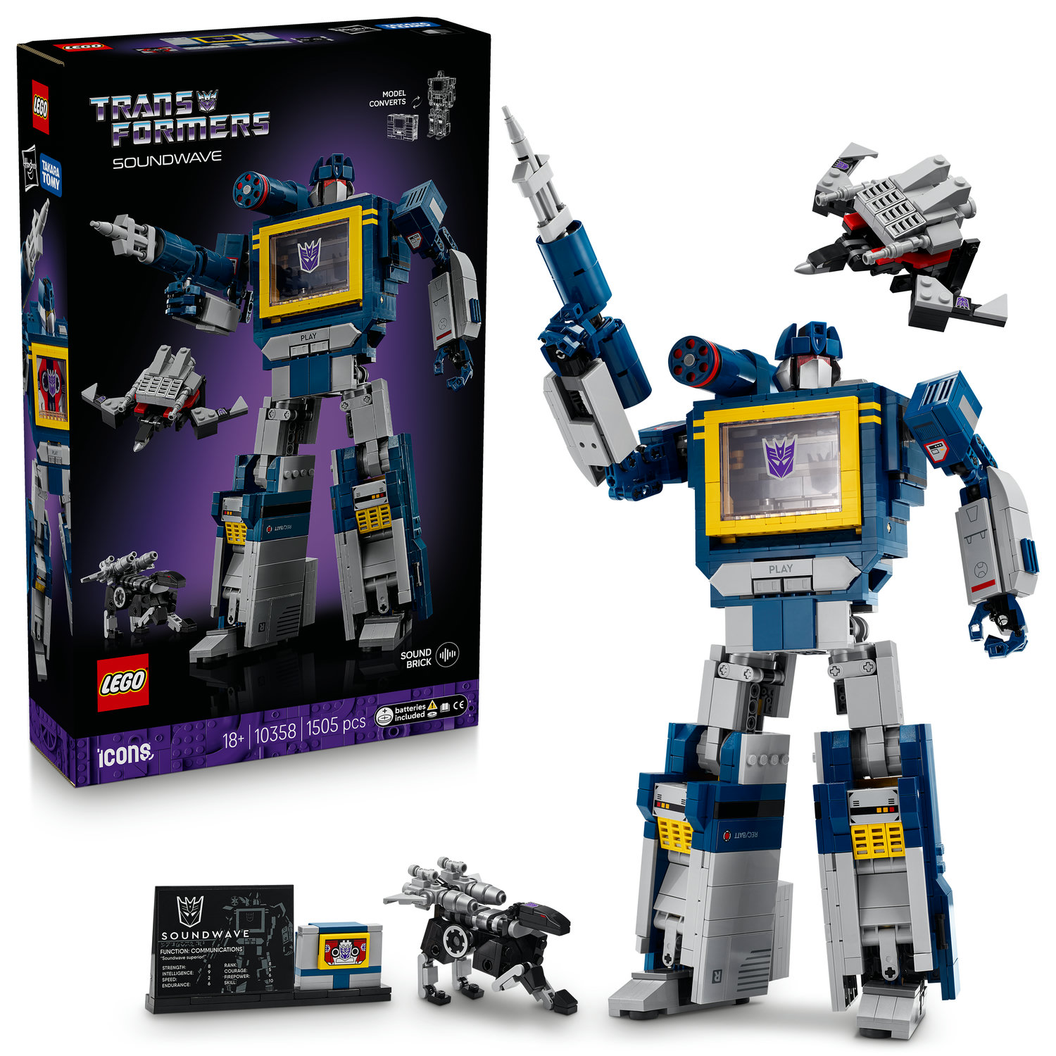 Lego Transformers: Soundwave
