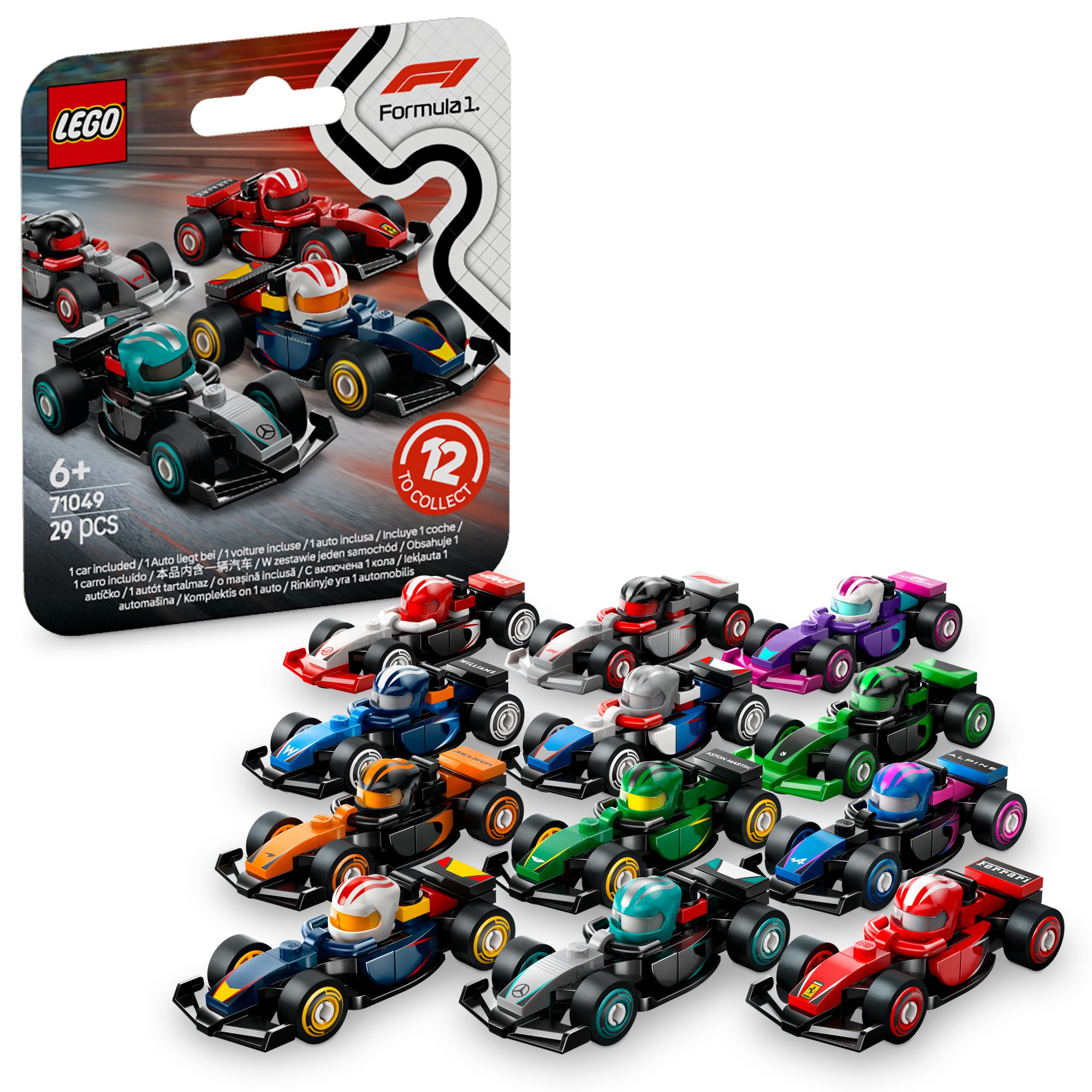 Lego Zberateľské pretekárske autá F1®