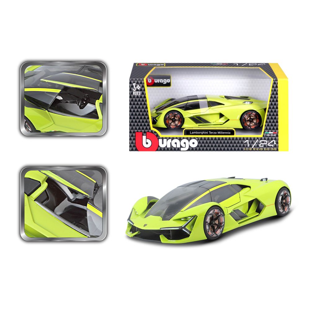 Bburago Bburago 1:24 Plus Lamborghini Terzo Millenio Green