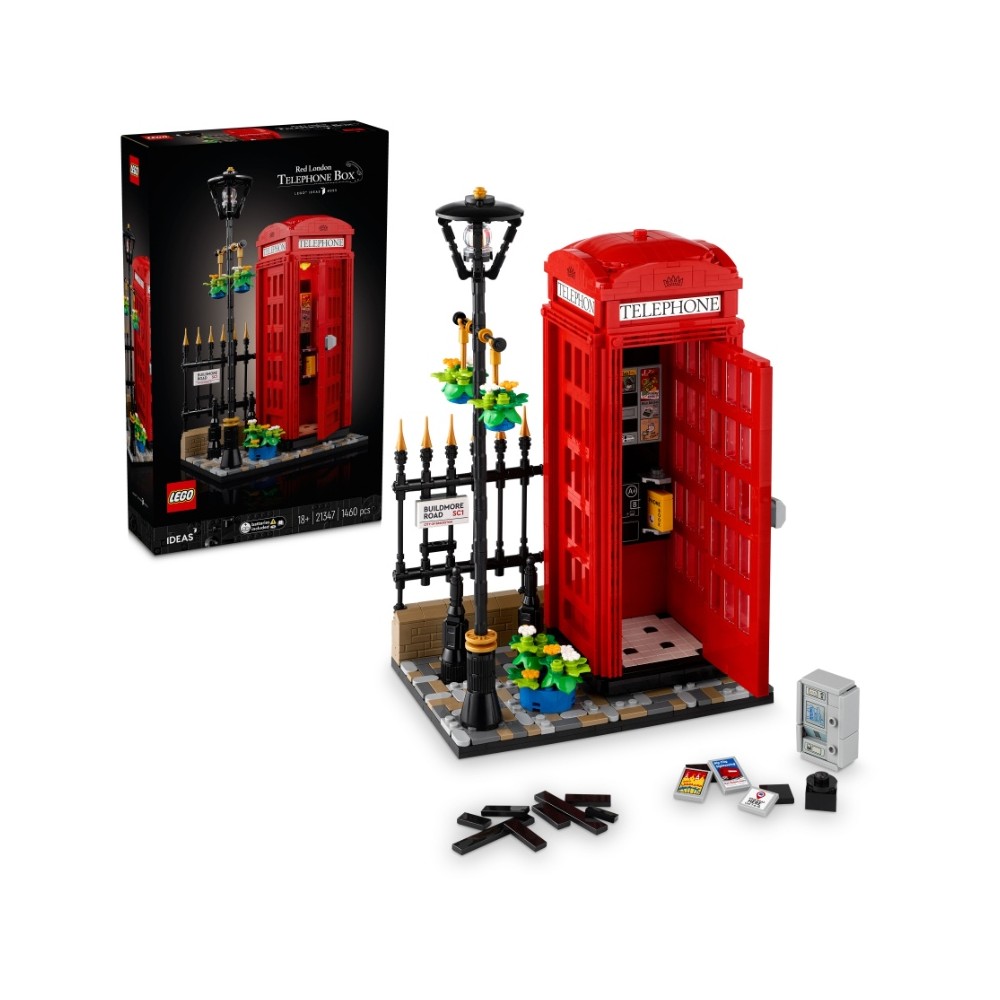 Lego LEGO® Ideas Červená londýnská telefonní budka