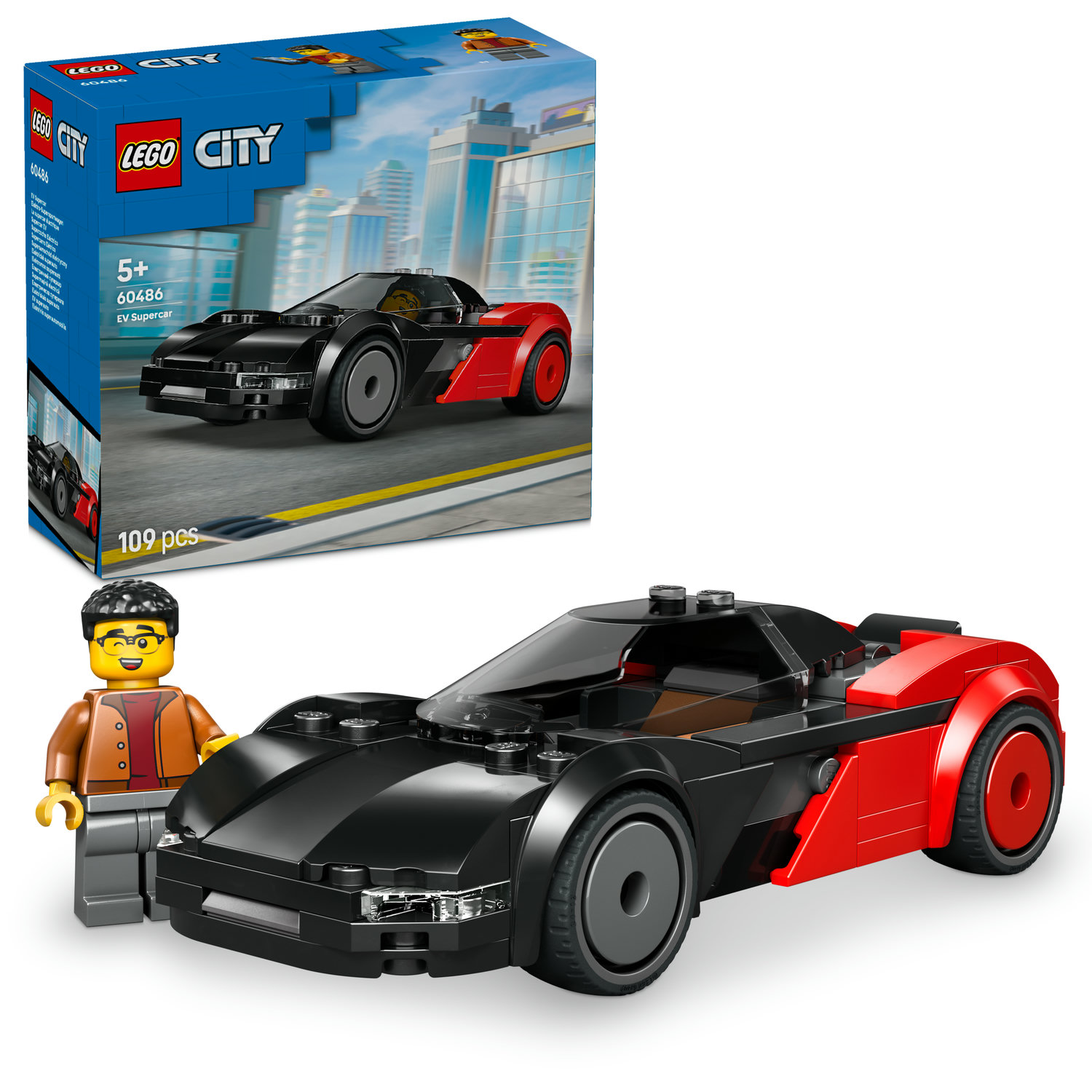 Lego Elektrické superauto