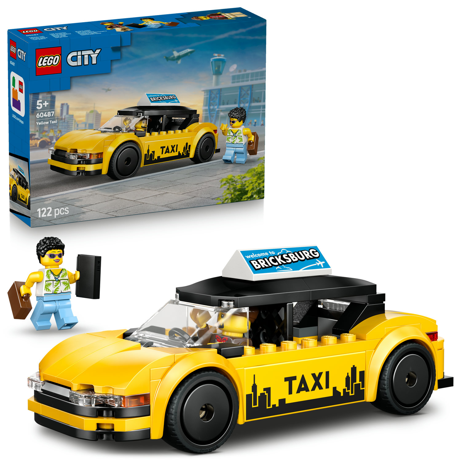 Lego Žltý taxík