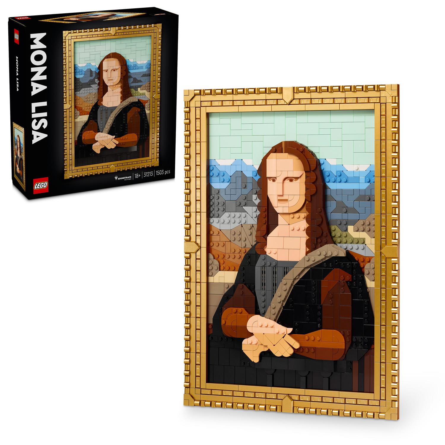 Lego Mona Lisa
