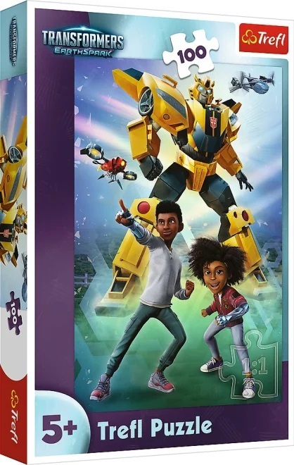 Trefl Puzzle 100 dielikov - Tím Transformerov / Hasbro Transformers