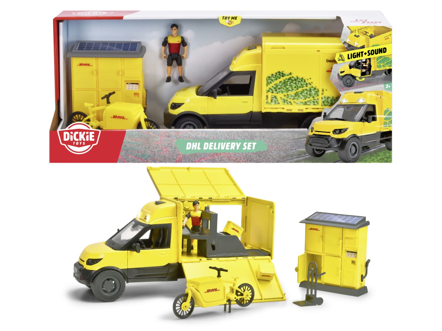 Dickie DHL zásielková doprava 25 cm