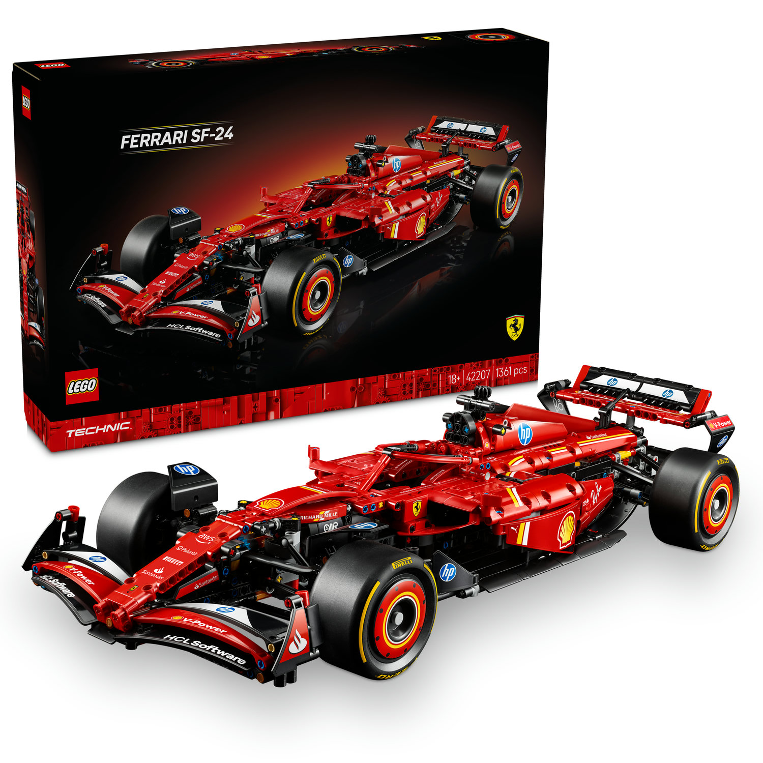 Lego Auto Ferrari SF-24 F1