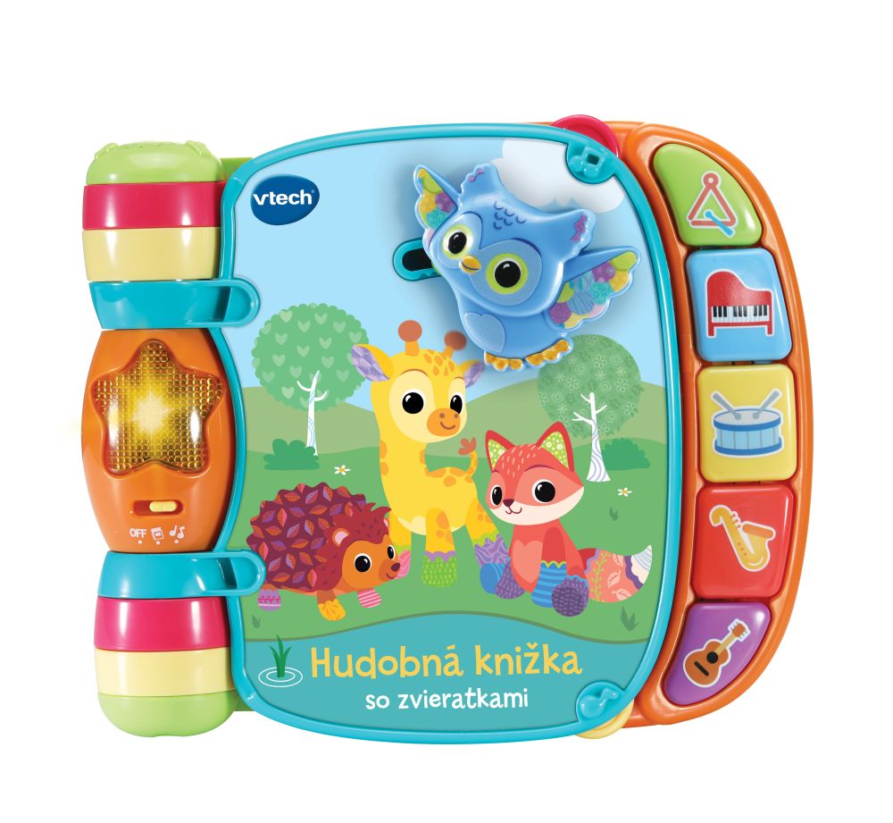 Vtech Vtech Hudobná knižka so zvieratkami SK