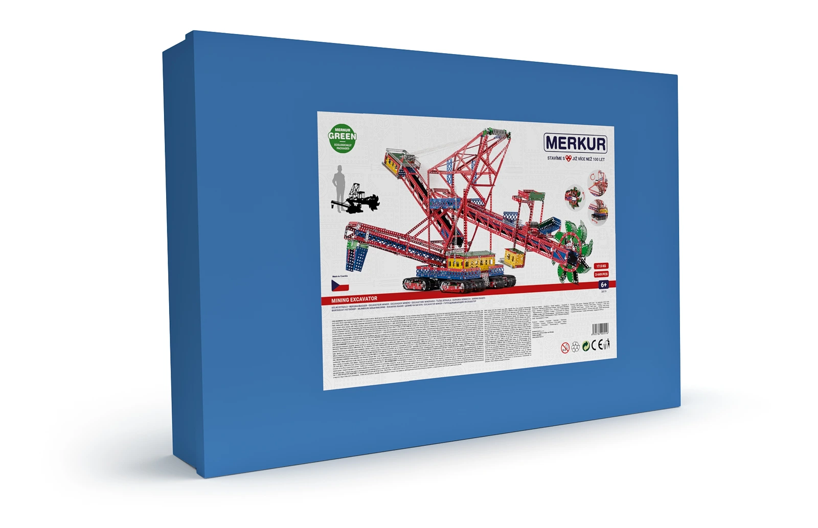 Merkur Maxi - Rýpadlo, 3449 dielov