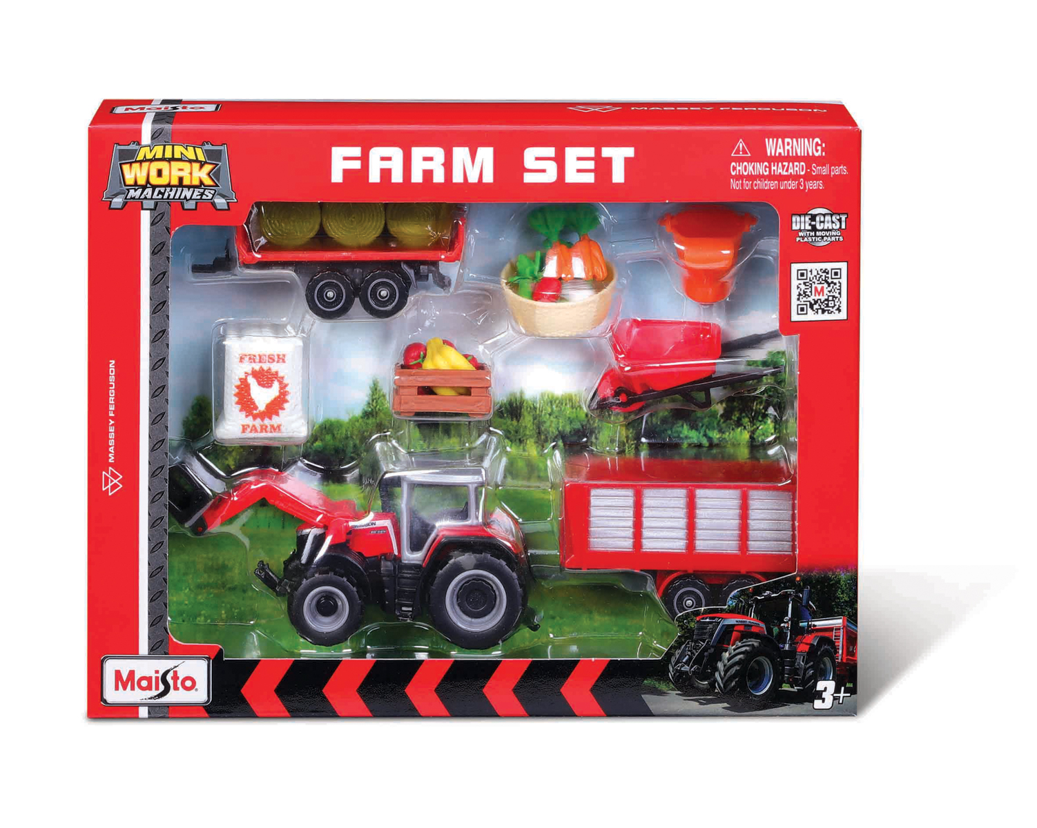 Maisto - Farmársky set, Massey Ferguson