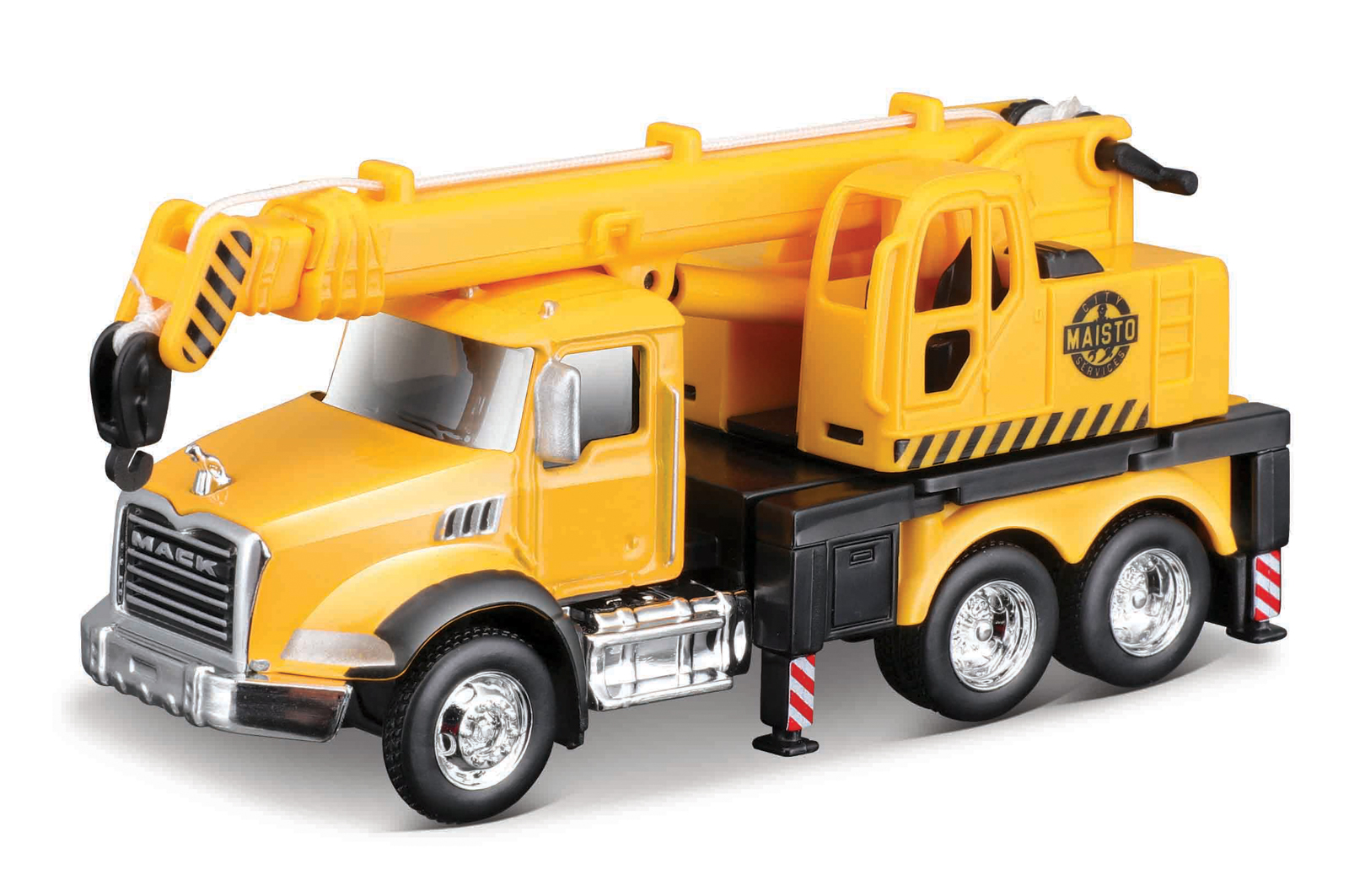 Maisto - Mack Granite trucks, žeriav