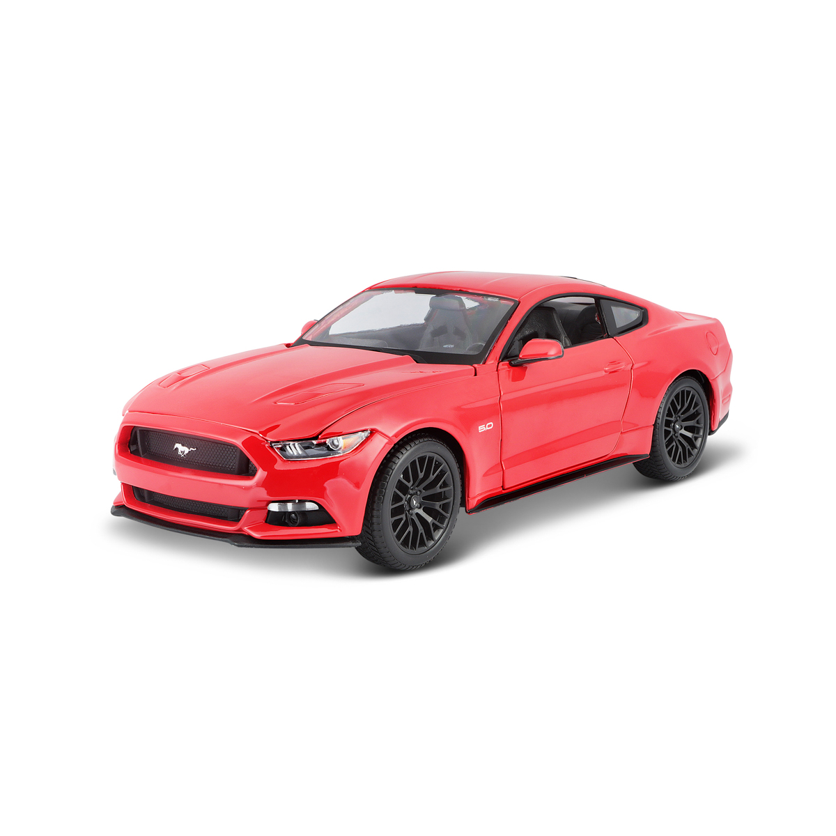 Maisto - 2015 Ford Mustang GT, červený, 1:18