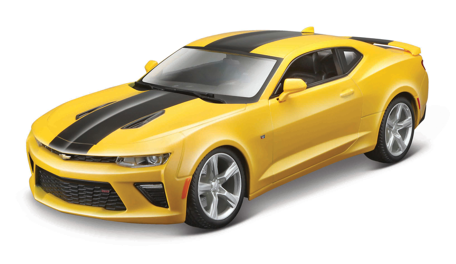 Maisto - Chevrolet Camaro SS, metal žltý, 1:18