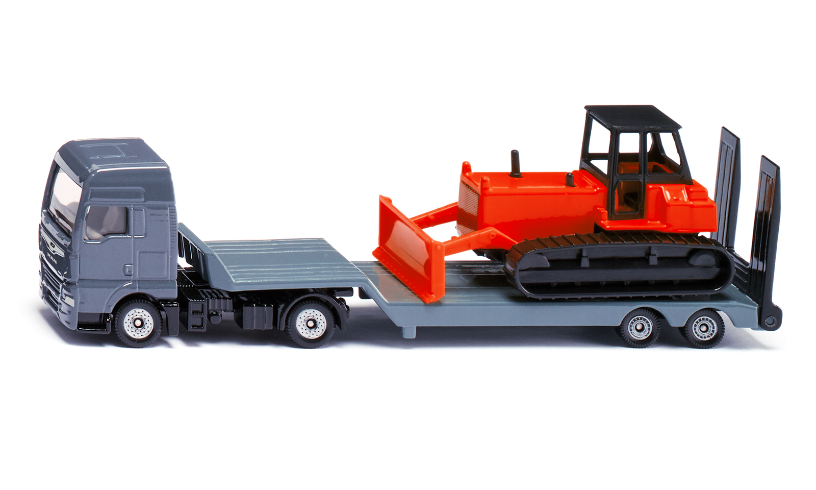 SIKU Super - dlhý ťahač s Buldozérom