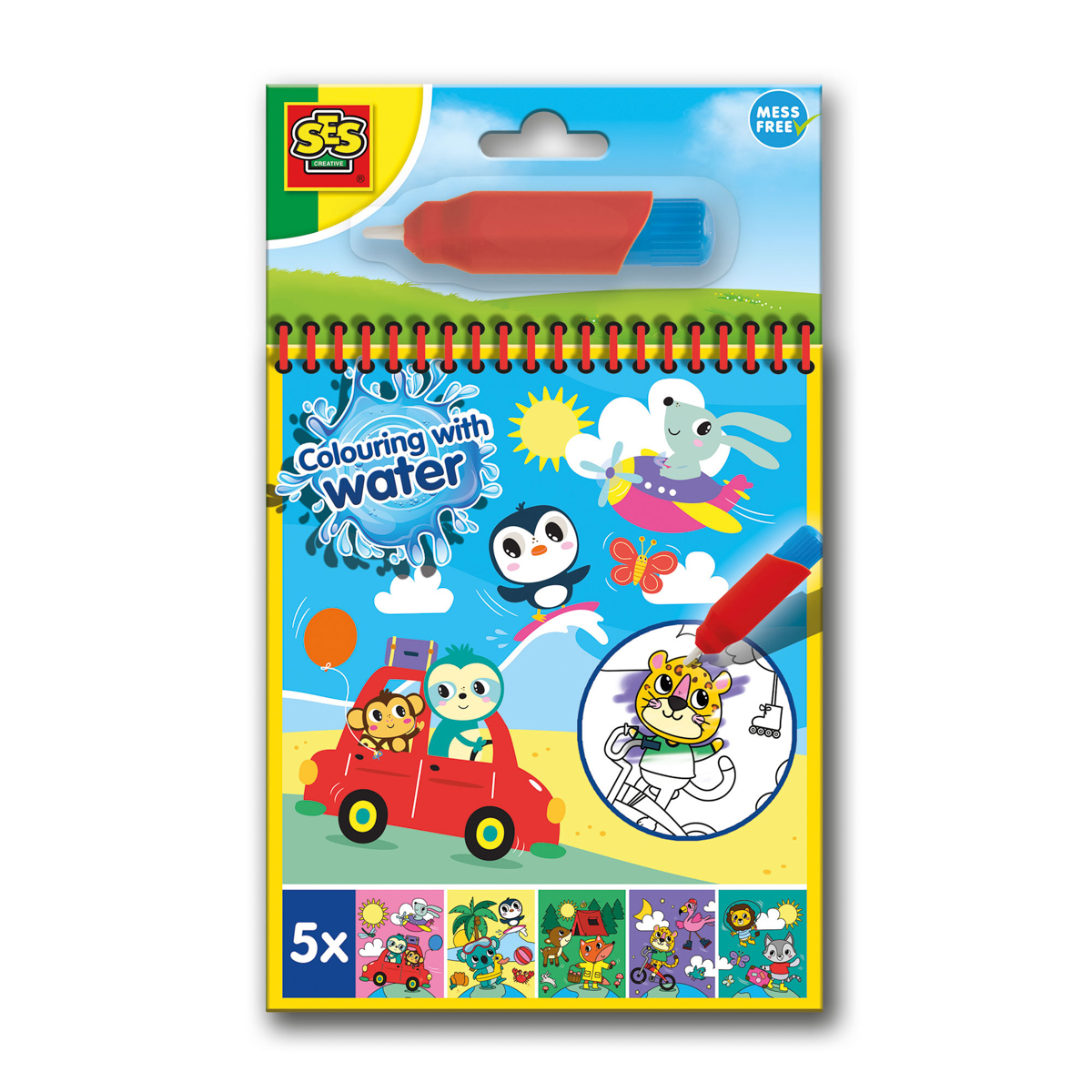 Cestovná hra - Maľovanie vodou