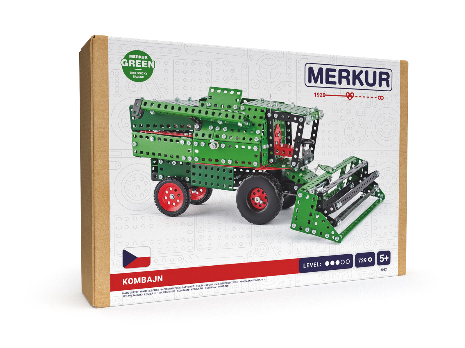 Merkur - Kombajn,729 dielikov