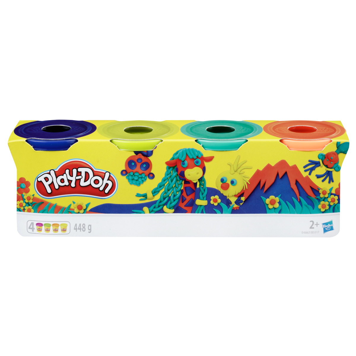 HASBRO - Play-Doh 4ks téglikov, sada B