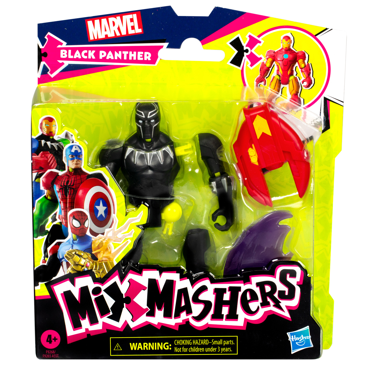 HASBRO - Avengers MIXMASHERS BLACK PANTHER FIGÚRKA