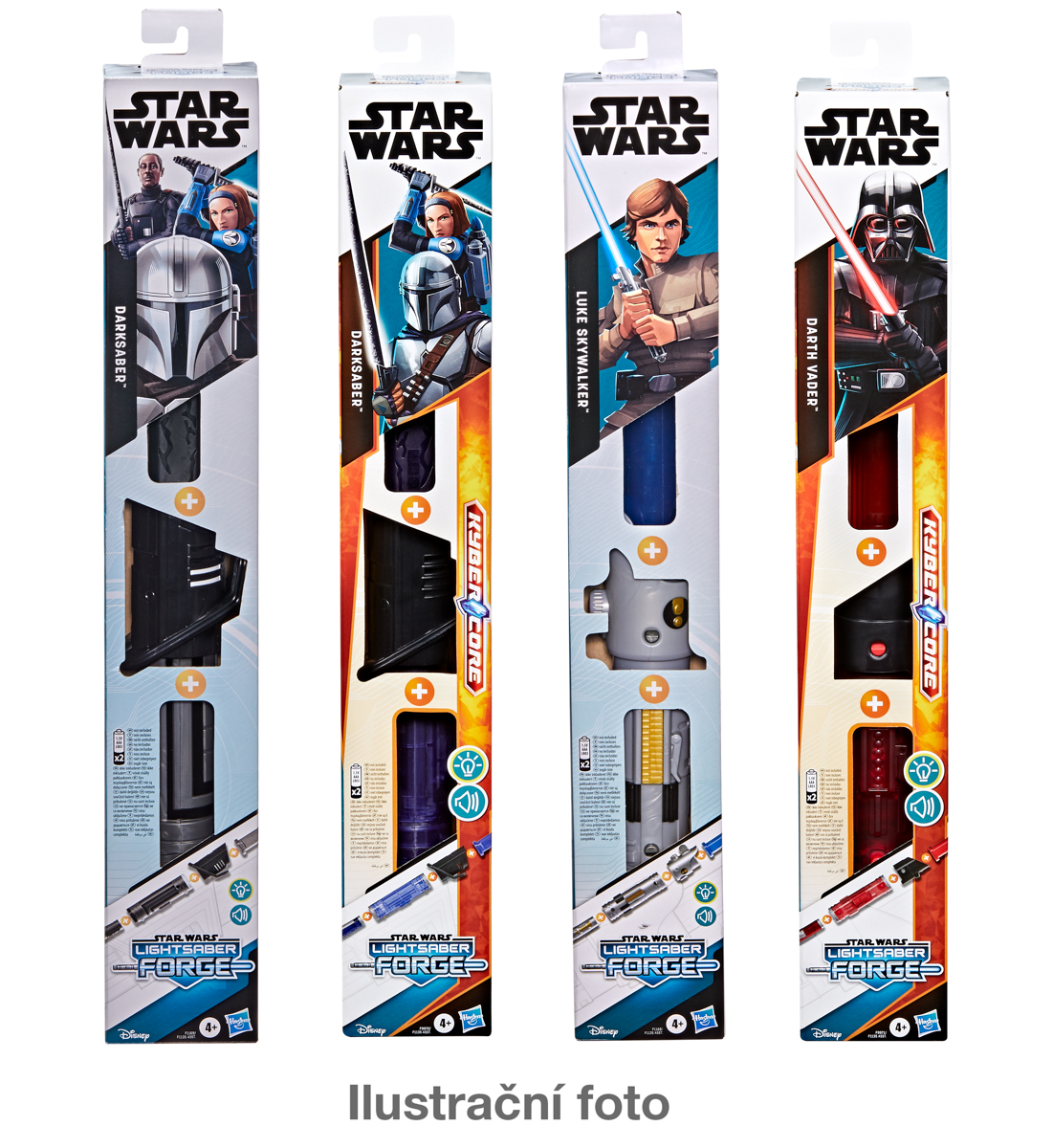 HASBRO - Star Wars LS Forge meč so svetlom a zvukom assort