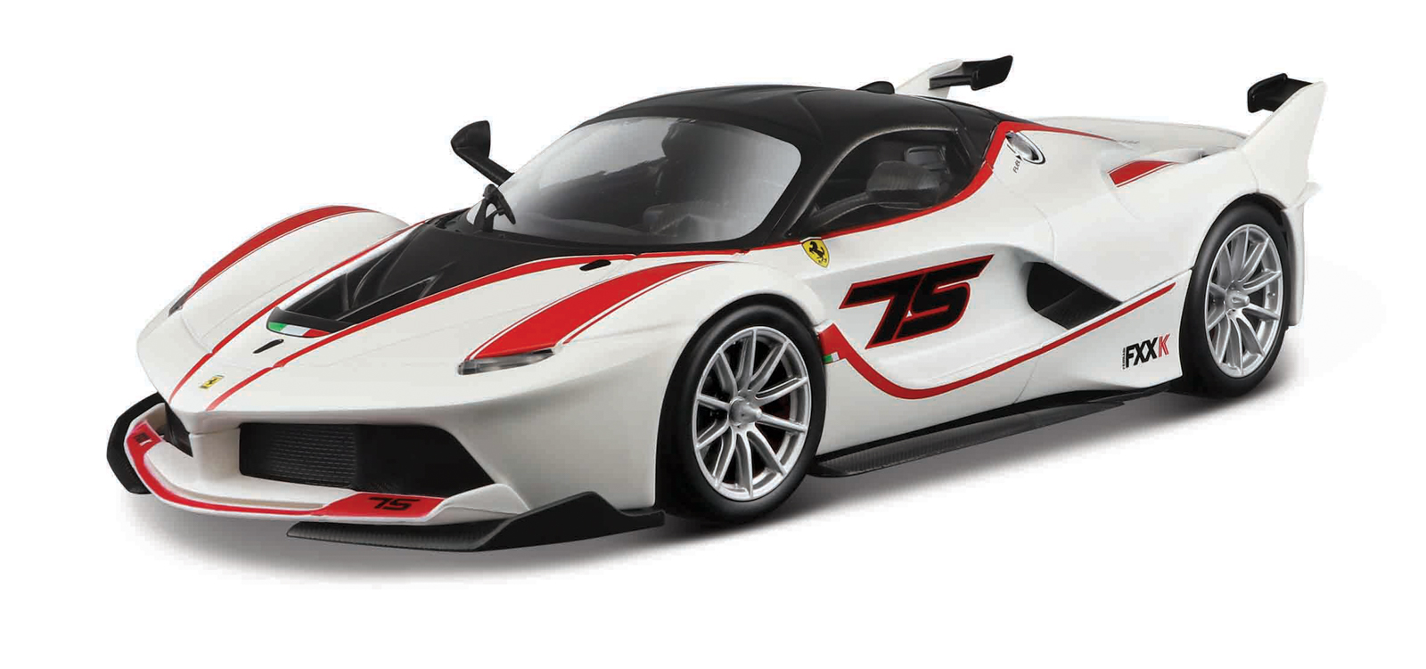 Bburago - RACING, FERRARI FXX K, biela, 1:24
