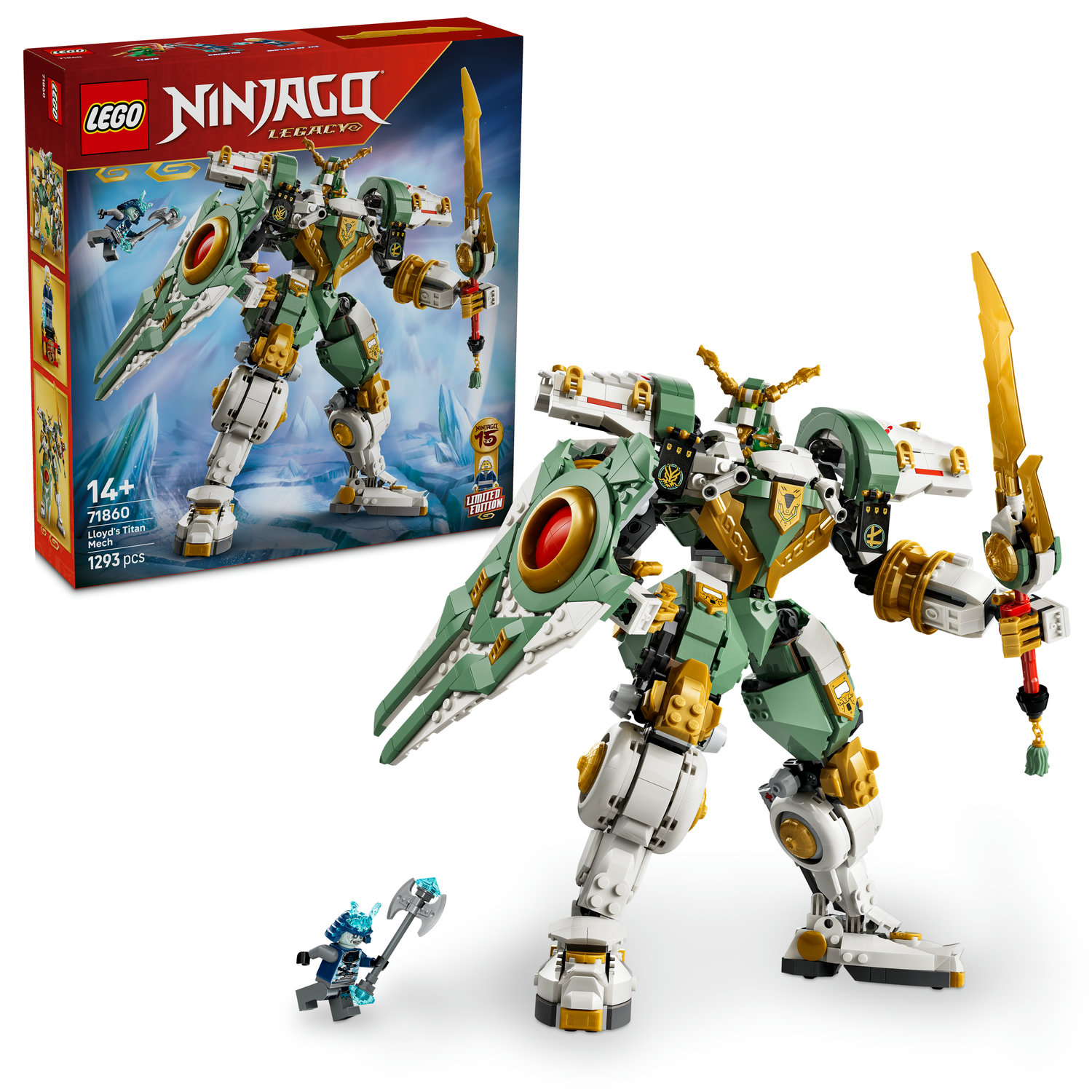 Lego Lloydov titanský robot: 15 rokov NINJAGO