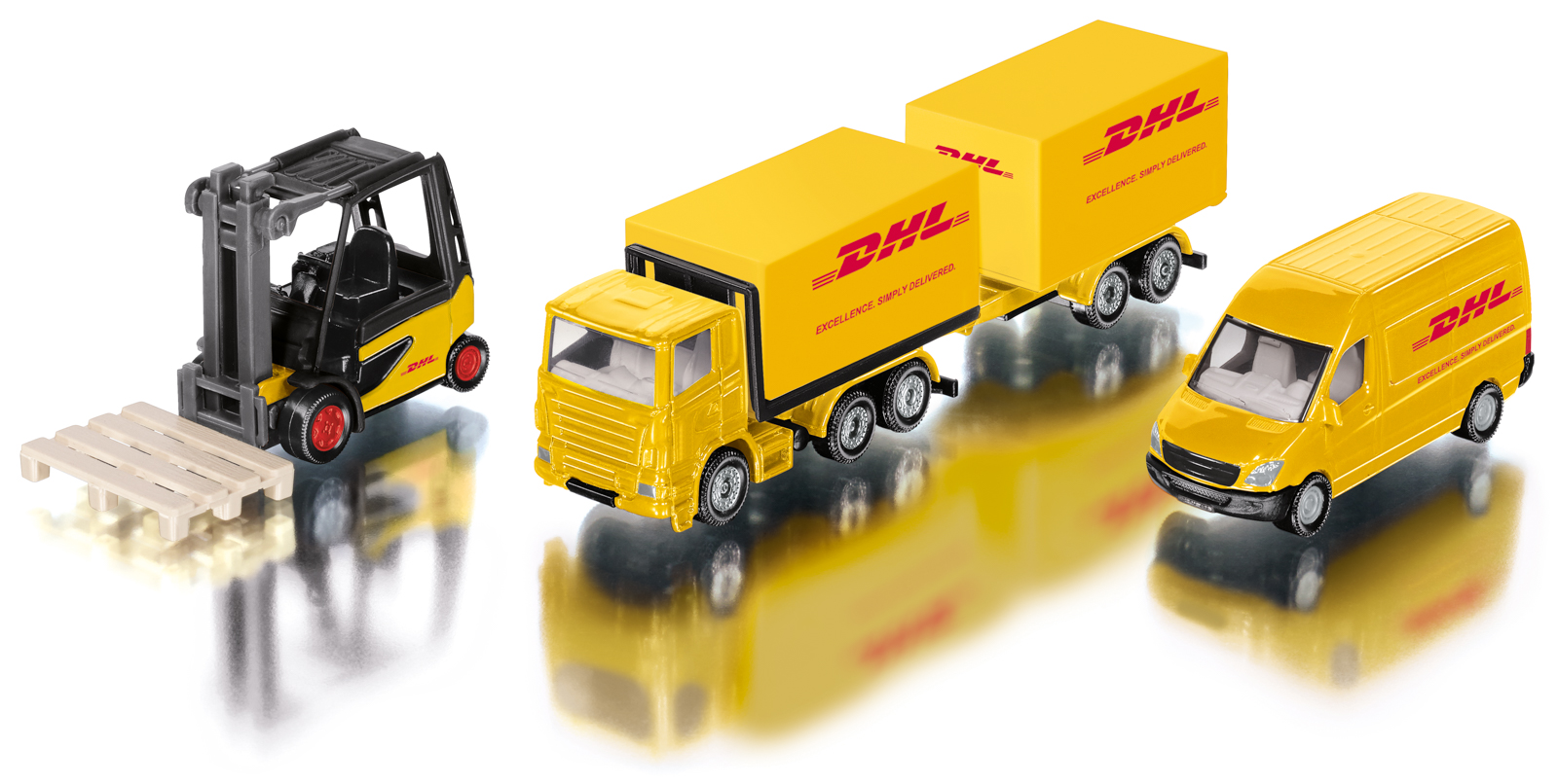 SIKU Super - set DHL 3 kusy
