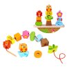Tooky Toy Balančné nasadzovanie Zvieratká
