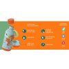 Quokka Nerezová termofľaša Solid Kids s pútkom 330 ml (Variant Color Bricks)