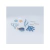 Little Dutch Plážový stan (Variant Ocean Dreams Blue)