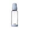 BIBS antikoliková sklenená fľaša s kaučukovým cumlíkom 240ml