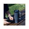 Quokka Nerezový termohrnček so slamkou Stream 950 ml (Variant Black)