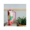 Quokka Nerezový termohrnček so slamkou Stream 950 ml (Variant Black)