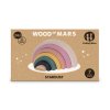 PETITE&MARS Hračka drevená skladacia Stardust Wood of Mars 24m+ Aurora Pink