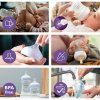 Philips AVENT Fľaša Natural Response 330 ml, 3m+darček PETITE&MARS Miska 6m+