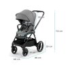 KINDERKRAFT Kočík kombinovaný Nea 2v1 Premium (Variant Ash Pink, Farba Ružová)