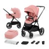 KINDERKRAFT Kočík kombinovaný Nea 2v1 Premium (Variant Ash Pink, Farba Ružová)