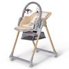 KINDERKRAFT SELECT Stolička jedálenská Lastree Premium (Farba Wood)