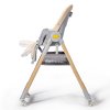KINDERKRAFT SELECT Stolička jedálenská Lastree Premium (Farba Wood)