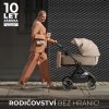 KINDERKRAFT SELECT Kočík kombinovaný Yoxi 2v1 (Variant Sand Beige, Farba Béžová)