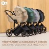 KINDERKRAFT SELECT Kočík kombinovaný 3v1 Prime 2 (Variant Shadow Grey, Farba Sivá)