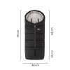 PETITE&MARS Fusak nastaviteľný 3v1 Jibot (Variant Black)