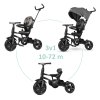 QPLAY Trojkolka Rito star, skladacia, vek 10-72 mesiacov (Variant Grey)