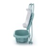 PETITE&MARS Prebaľovací pult s vaničkou Spa 3v1 (Variant Grey)