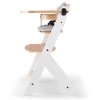KINDERKRAFT Stolička jedálenská Enock s polstrovaním wooden, Premium (Variant Grey)