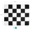KINDERKRAFT Podložka penová puzzle Luno 150 x 180 cm, 30 ks (Variant BLack)