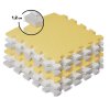 KINDERKRAFT Podložka penová puzzle Luno 150 x 180 cm, 30 ks (Variant BLack)